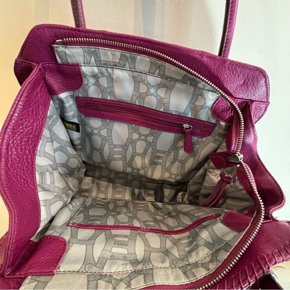 AIMEE KESTENBERG Leather Multiple Pockets Shoulder Bag Handbag Satchel - Picture 8 of 15